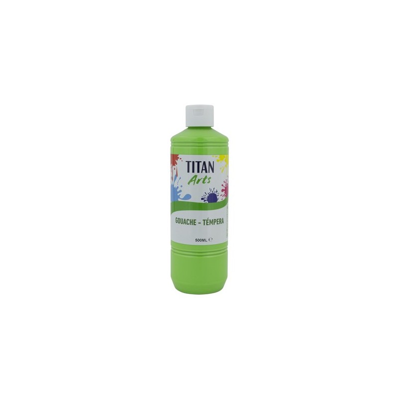 Fine art shop - Titan Arts Gouache Bright Green, 500 ml | totenart.com