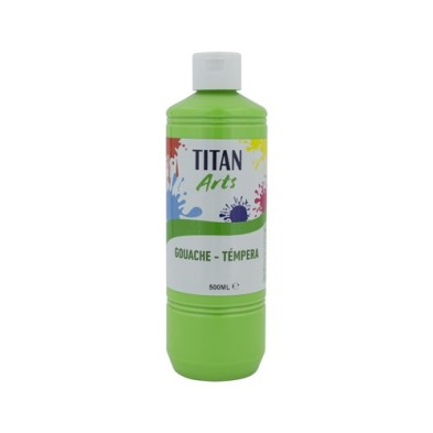 Fine art shop - Titan Arts Gouache Bright Green, 500 ml | totenart.com
