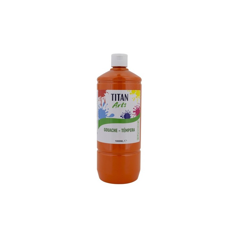 Fine art shop - Titan Arts Gouache Orange, 1 L | totenart.com