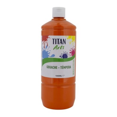 Fine art shop - Titan Arts Gouache Orange, 1 L | totenart.com