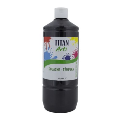 Fine art shop - Titan Arts Gouache Black, 1 L | totenart.com
