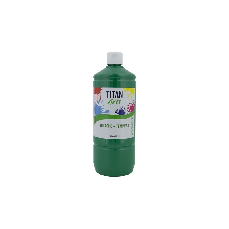 Fine art shop - Titan Arts Gouache Dark Green, 1 L | totenart.com