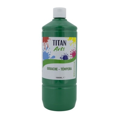 Fine art shop - Titan Arts Gouache Dark Green, 1 L | totenart.com