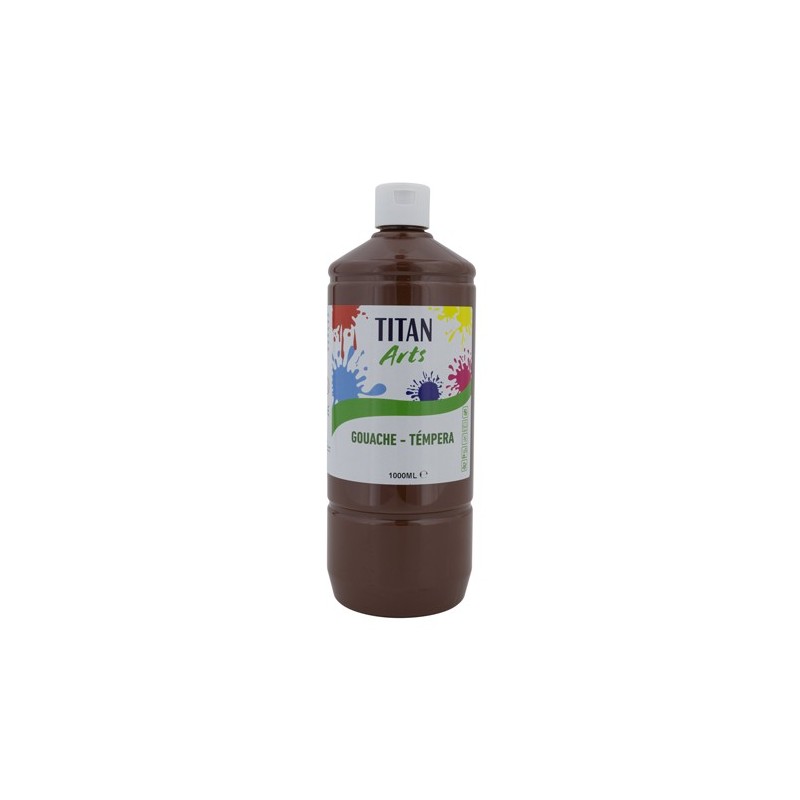 Fine art shop - Titan Arts Gouache Dark Brown, 1 L | totenart.com