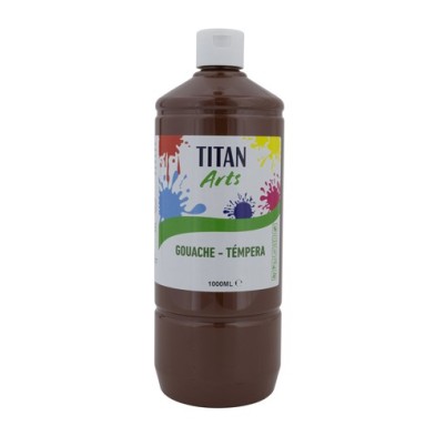 Fine art shop - Titan Arts Gouache Dark Brown, 1 L | totenart.com