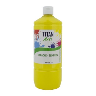 Fine art shop - Titan Arts Gouache Yellow, 1 L | totenart.com