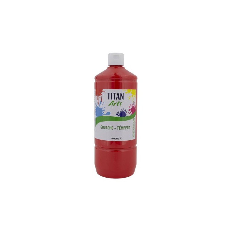 Fine art shop - Titan Arts Gouache Red, 1 L | totenart.com