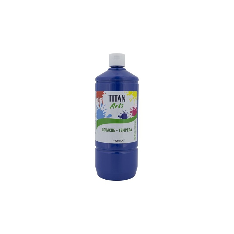 Fine art shop - Titan Arts Gouache Dark Blue, 1 L | totenart.com
