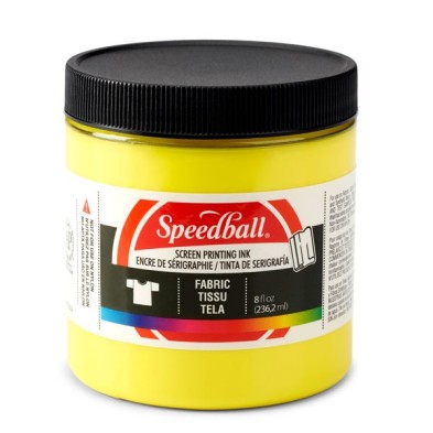 Yellow Screen Printing Ink 236 ml. Speedball