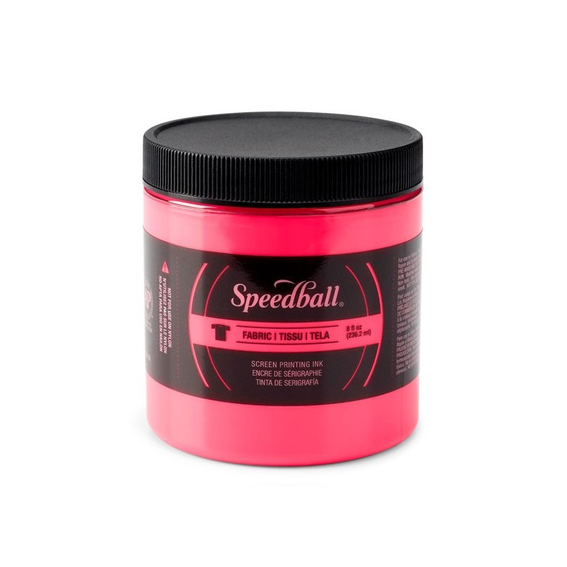 Fluor. Hot Pink Screen Printing Ink 236 ml. Speedball