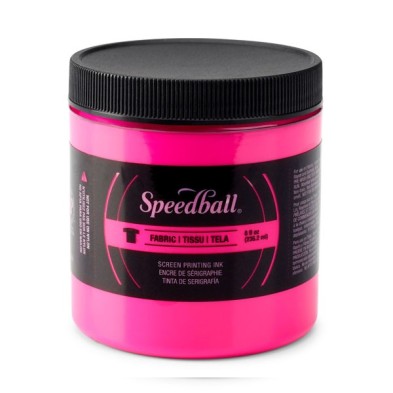 Fluor. Magenta Screen Printing Ink 236 ml. Speedball