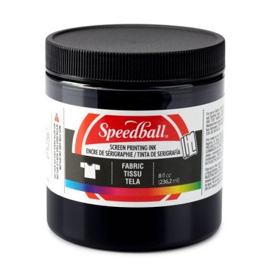 Black Screen Printing Ink 236 ml. Speedball
