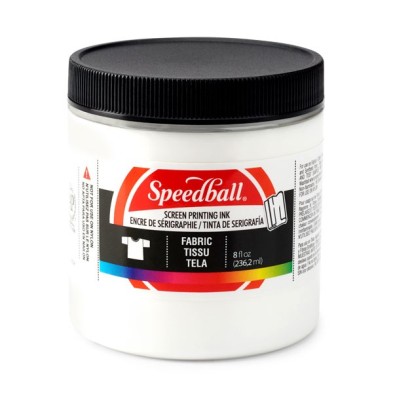 White Screen Printing Ink 236 ml. Speedball