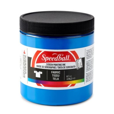 Blue Screen Printing Ink 236 ml. Speedball