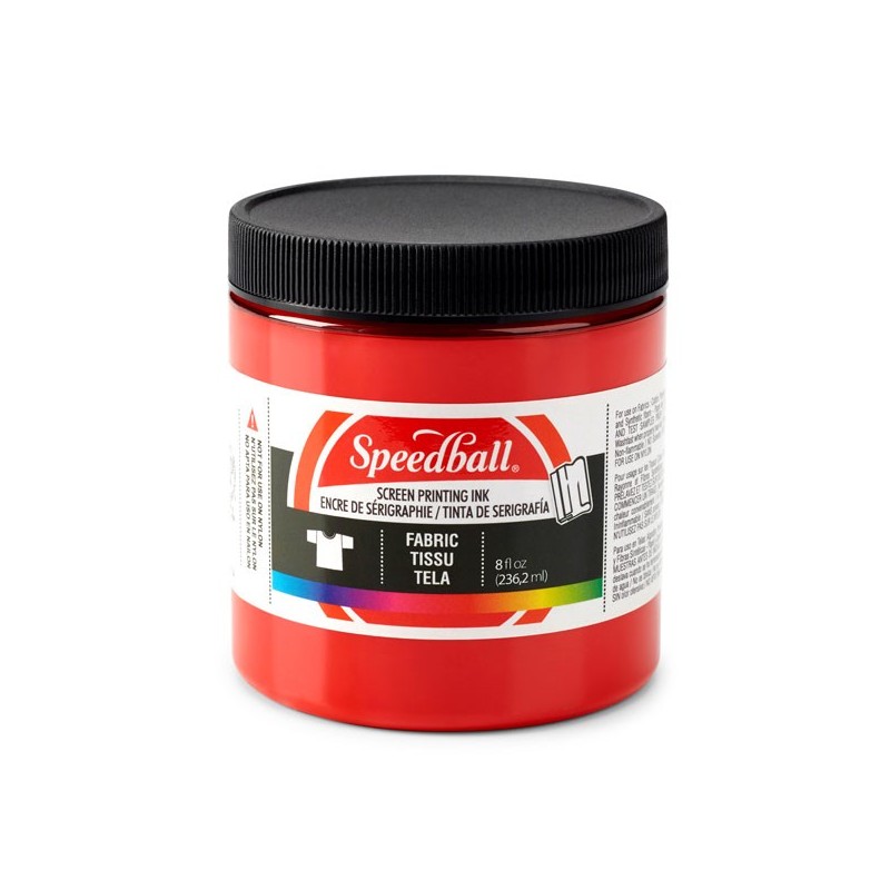 Red Screen Printing Ink 236 ml. Speedball