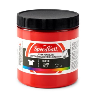 Red Screen Printing Ink 236 ml. Speedball