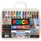 Fine art shop - Uni Posca case 20 markers | totenart.com