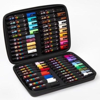 Fine art shop - Posca Premium Case 40 markers | totenart.com