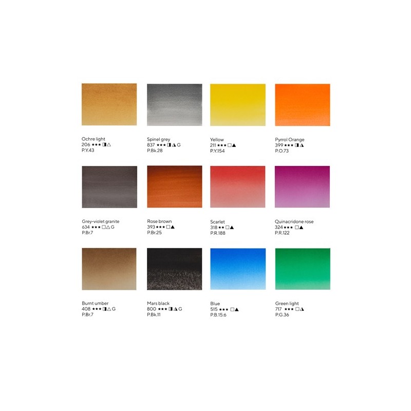 Fine art shop - Set of 12 godets Animalistics, White Nights | totenart.com