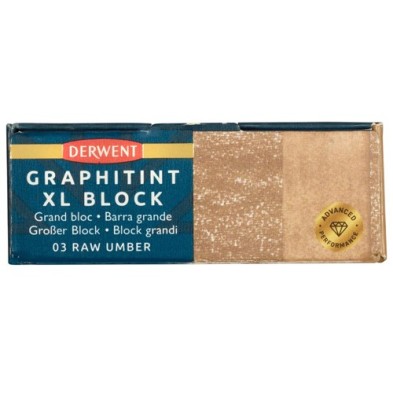 Fine art shop - Graphite in bar XL Raw Umbert Derwent | totenart.com 