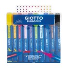 Fine art shop - Giotto Turbo PRO Classic Colors 10 markers | totenart.com 