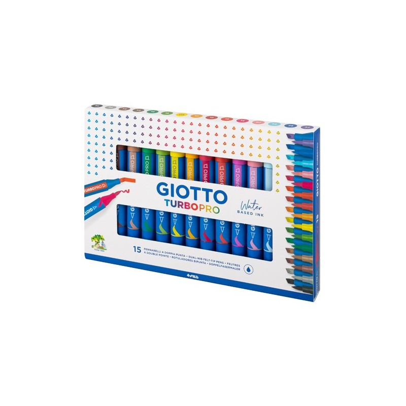 Fine art shop - Giotto Turbo PRO 15 markers | totenart.com 