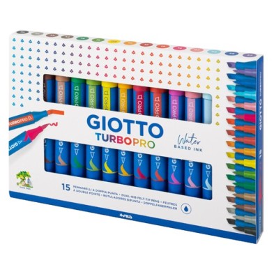Fine art shop - Giotto Turbo PRO 15 markers | totenart.com 