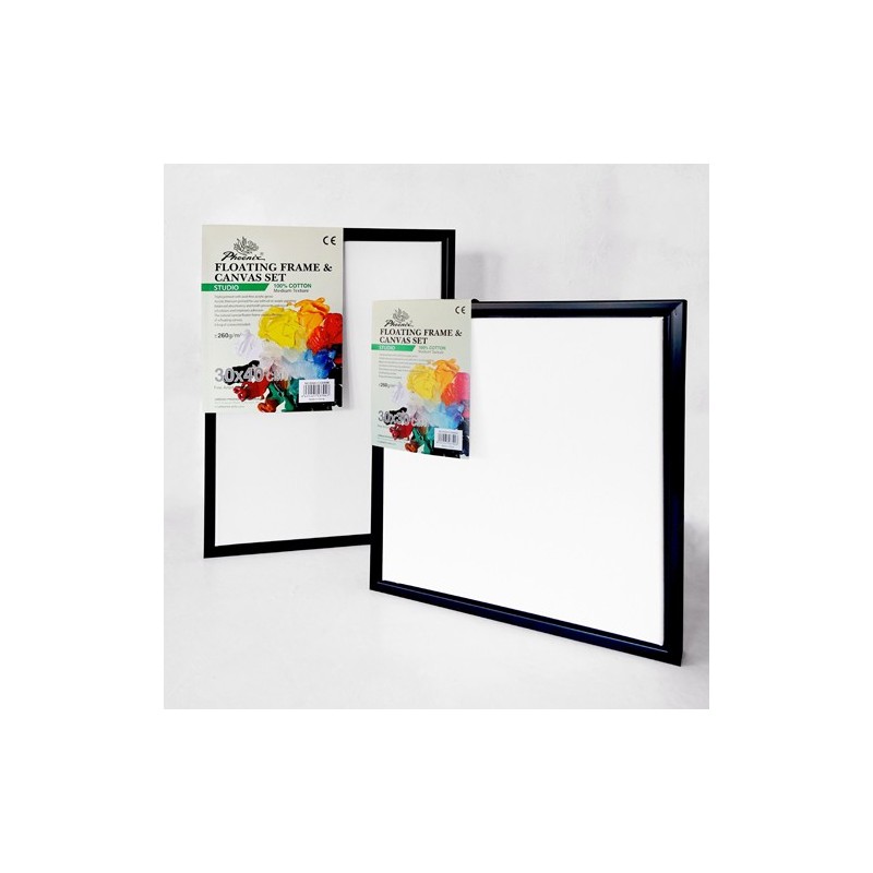 Fine art shop - Floating Frame & Canvas Set 50x70 cm | totenart.com