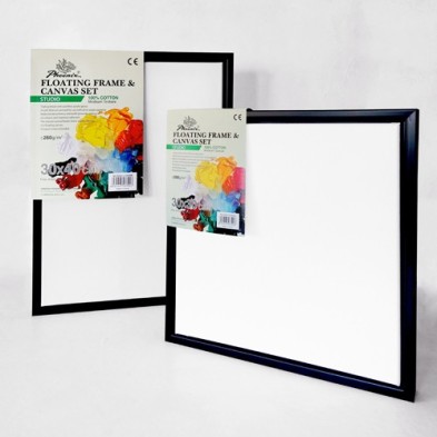 Fine art shop - Floating Frame & Canvas Set 50x70 cm | totenart.com