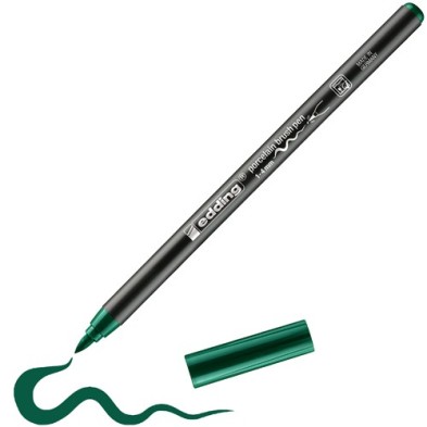 Fine art shop - Edding 4200 Porcelain Brushpen Green | totenart.com