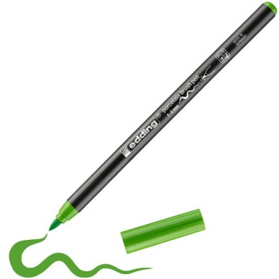 Fine art shop - Edding 4200 Porcelain Brushpen Light Green | totenart.com
