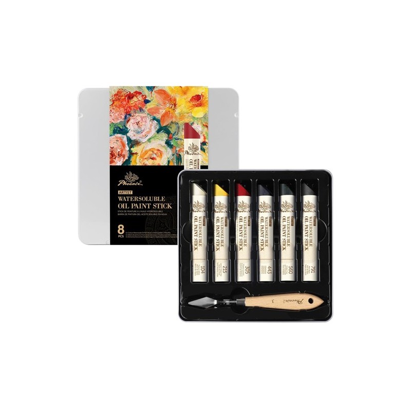 Estuche Óleo al agua Cobra Study 6 uds. 20 ml. - Material Bellas Artes - Totenart