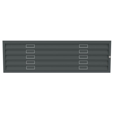 Fine art shop - Horizontal Filing Cabinet 5 drawers Steel, A0 | totenart.com