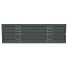Fine art shop - Horizontal Filing Cabinet 5 drawers Steel, A0 | totenart.com