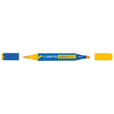 Fine art shop - Watercolor Marker Yellow Yellow Giotto Turbo Pro (N. 04) | totenart.com