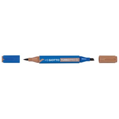 Fine art shop - Watercolor Marker Brown Giotto Turbo Pro (N. 32) | totenart.com
