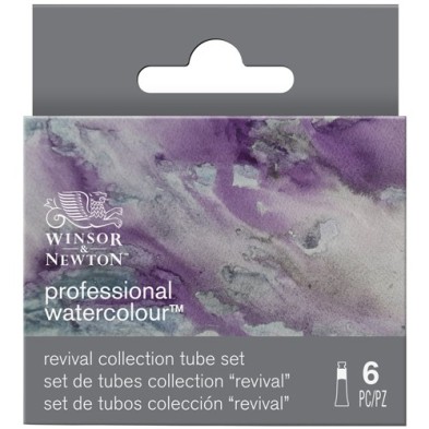 Fine art shop - Revival Collection Set Watercolour 6 tubes 5 ml. Winsor & Newton | totenart.com