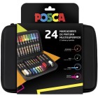Fine art shop - Posca Premium Case 24 markers | totenart.com