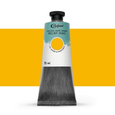 Fine art shop - Caligo Xilography Ink Diarylide Yellow , 75 ml. | totenart.com