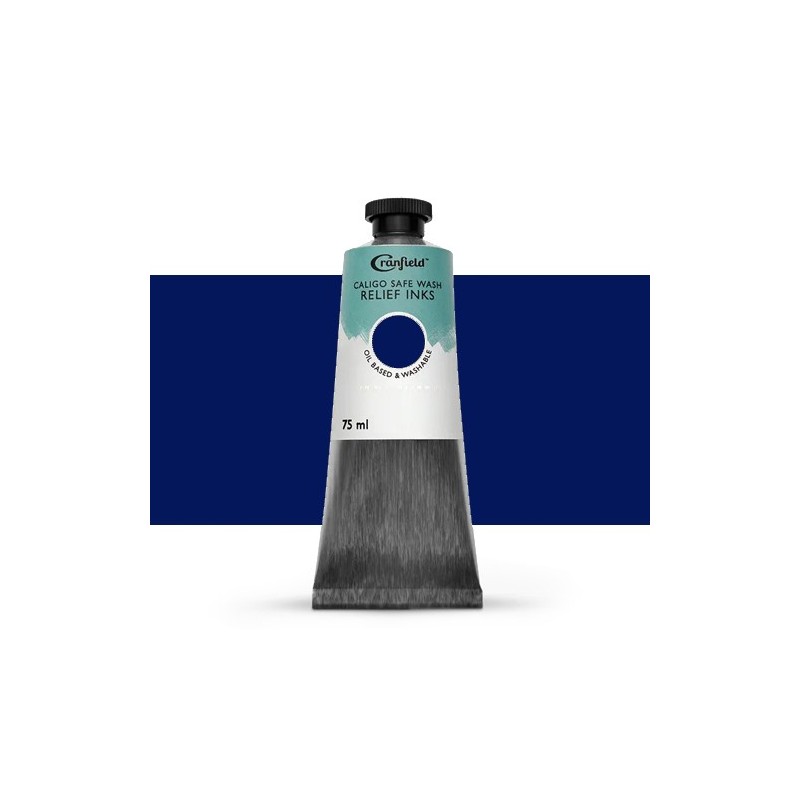 Fine art shop - Caligo Xilography Ink Prussian Blue , 75 ml. | totenart.com