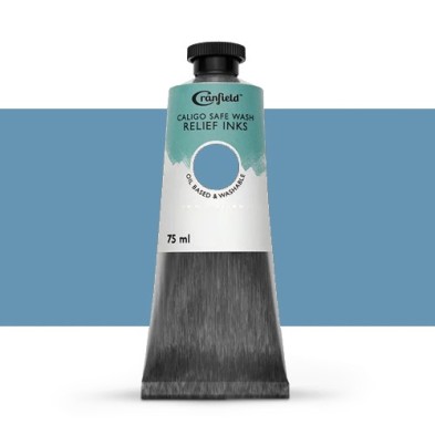 Fine art shop - Caligo Xilography Ink Powder Blue, 75 ml. | totenart.com