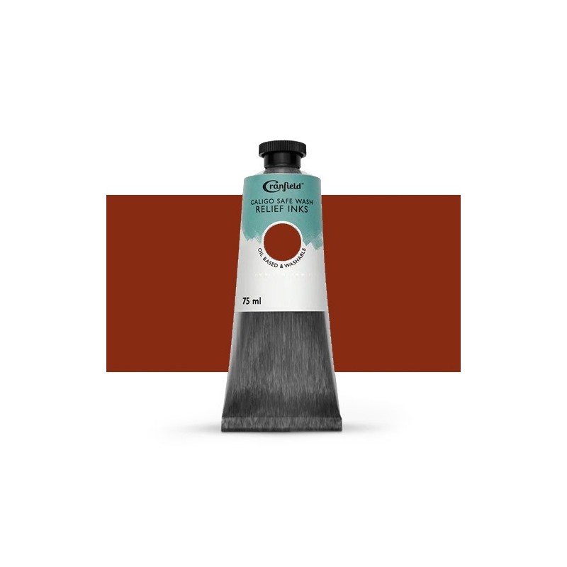 Fine art shop - Caligo Xilography Ink Burnt Sienna Hue, 75 ml. | totenart.com