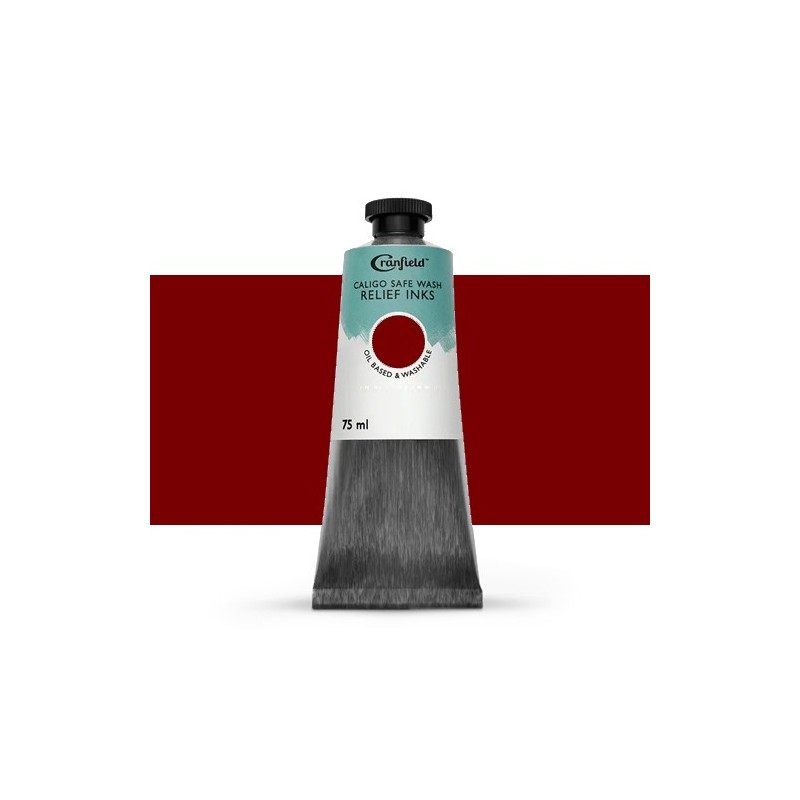 Fine art shop - Caligo Xilography Ink Rubine Red , 75 ml. | totenart.com