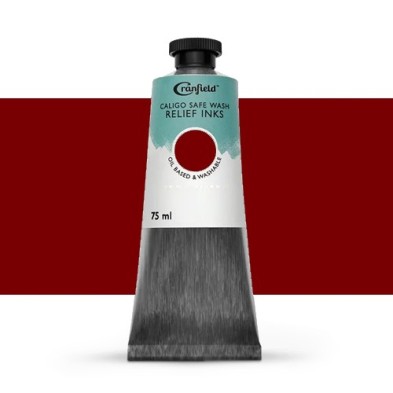 Fine art shop - Caligo Xilography Ink Rubine Red , 75 ml. | totenart.com