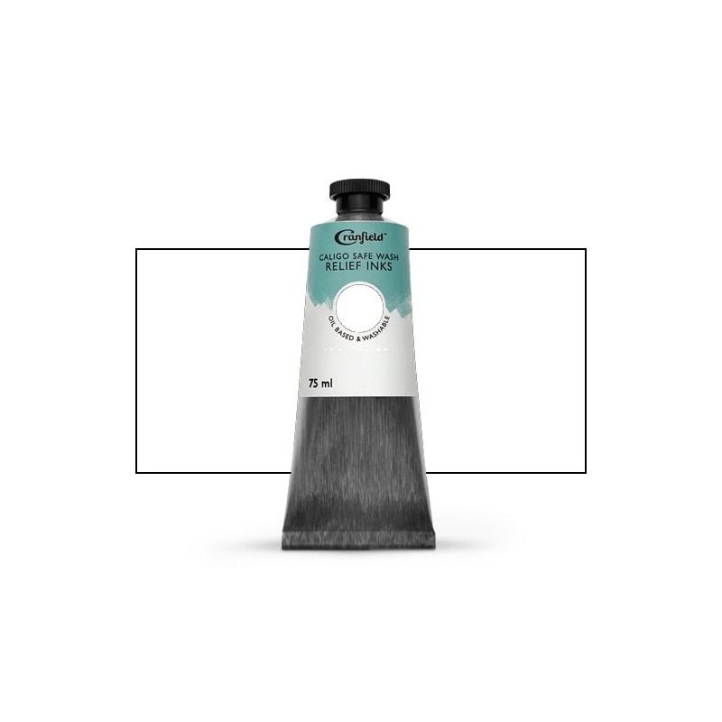 Fine art shop - Caligo Xilography Ink Opaque White , 75 ml. | totenart.com