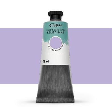 Fine art shop - Caligo Xilography Ink Pale Violet, 75 ml. | totenart.com