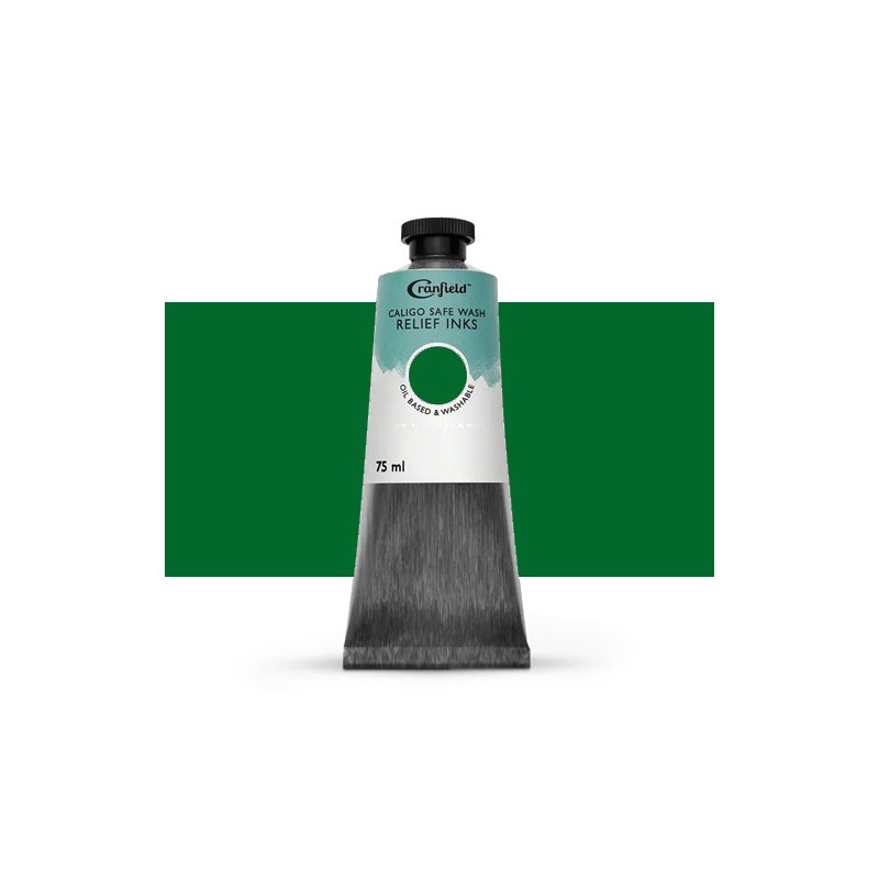 Fine art shop - Caligo Xilography Ink Phthalo Green , 75 ml. | totenart.com