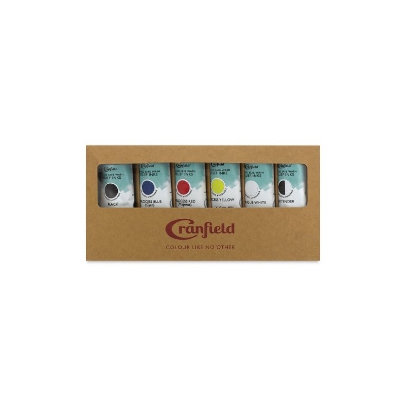 Fine art shop - Set of 6 Process Xylography Inks, 75 ml., Caligo | totenart.com