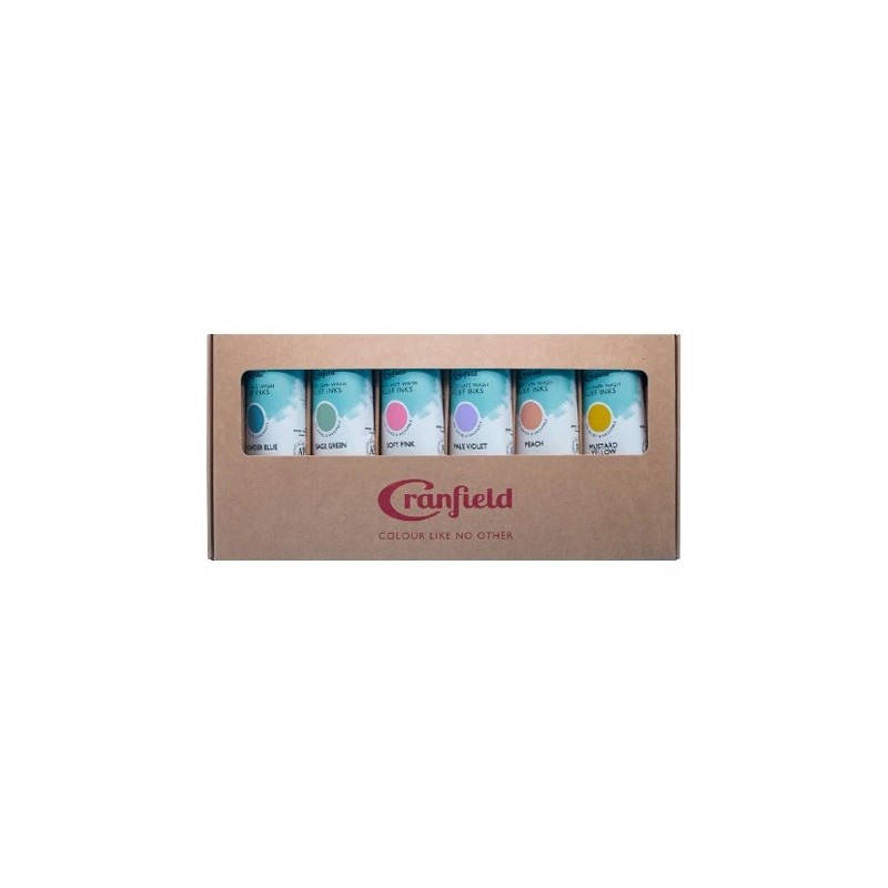 Fine art shop - Set of 6 Soft Shades Xylography Inks, 75 ml., Caligo | totenart.com