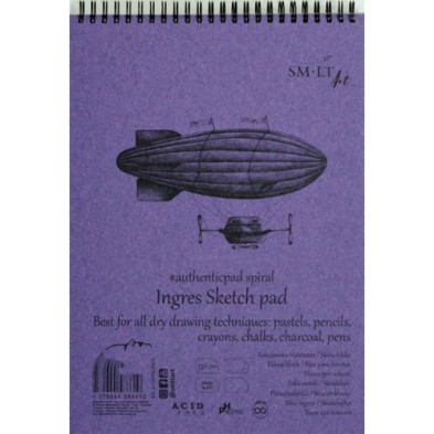  Fine art shop - Ingres Sketch pad, 25 sheets, 130 g, A5, SM-LT | totenart.com